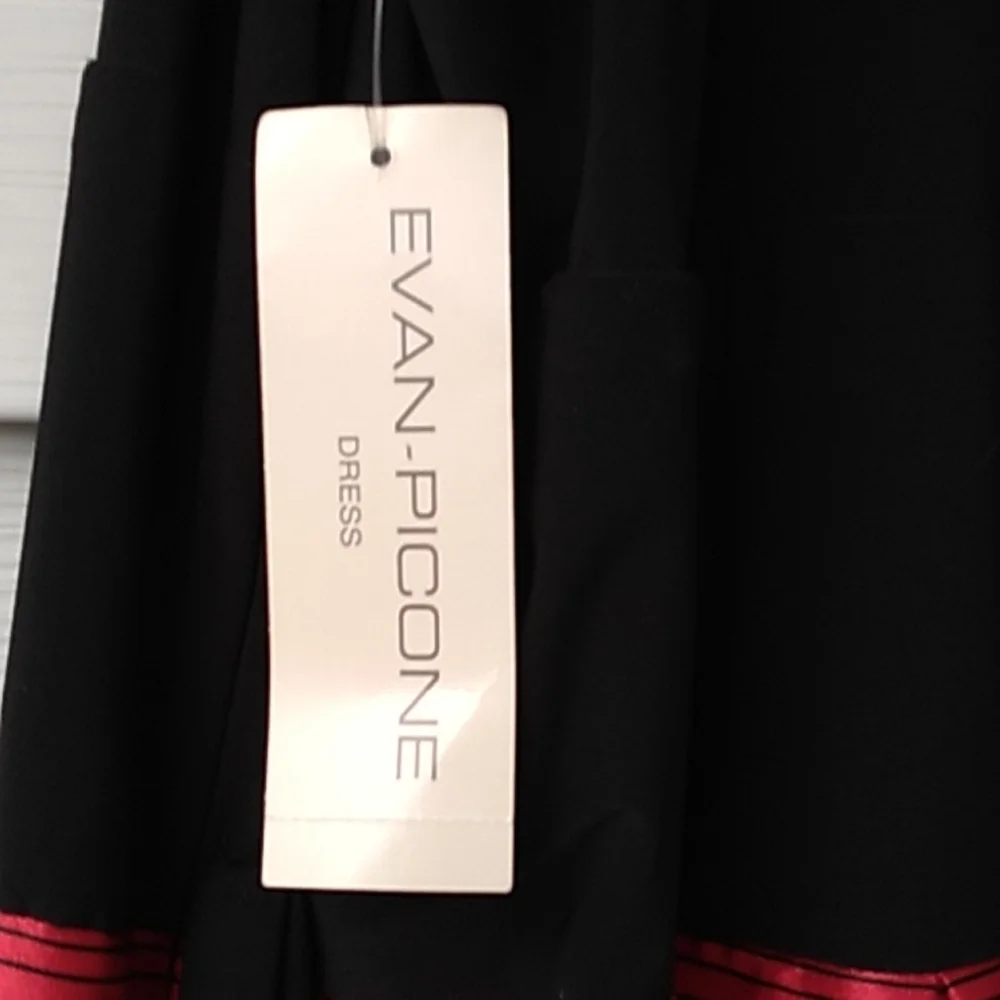 Y2K, Vintage Evan-Picone Cocktail Dress, - Picture 6 of 13